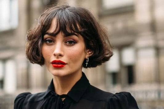 Parisian chic tousled bob