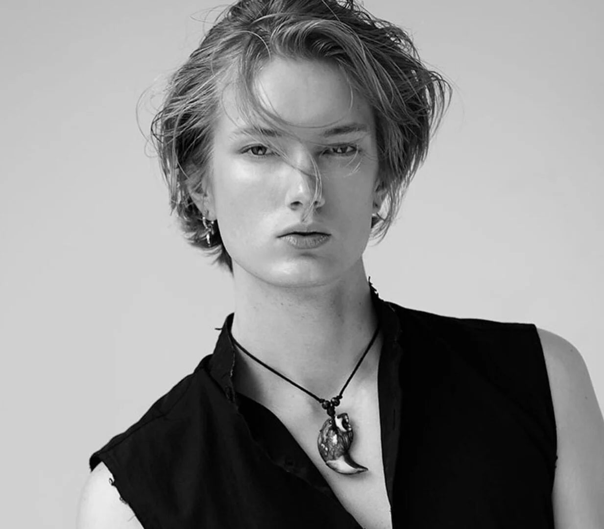 Editorial hair styling by Mahne Roots Collective